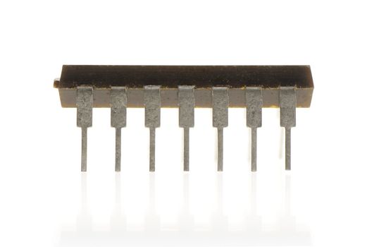 old silicone chip 
