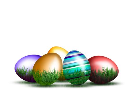 Easter Egg Collage 