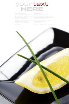 Lemon and chives