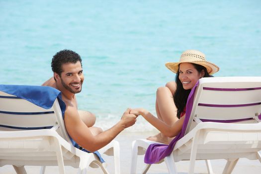 man and woman doing honeymoon in cuba