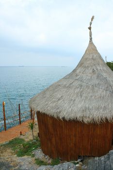 Bamboo hut