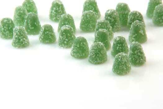 green candy