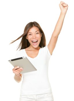 Winning on tablet touch pad computer