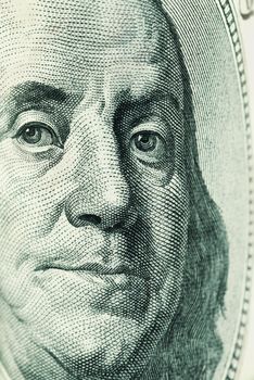 Franklin face(one hundred dollars)