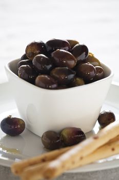 Olives and Crackers