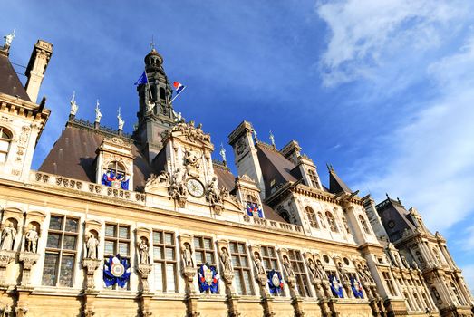 The city hall in Paris