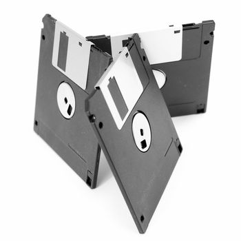 Three diskettes