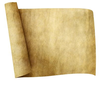 old parchment scroll
