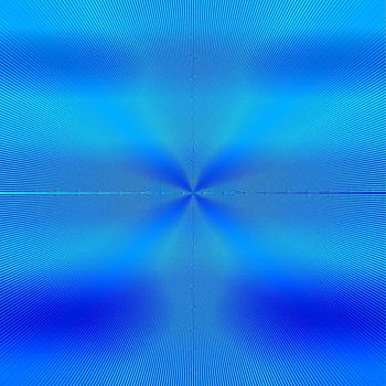detailed interference pattern in bluish tones shades