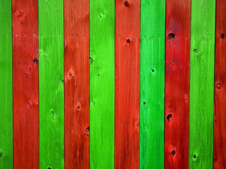 Wooden Fence Board Background