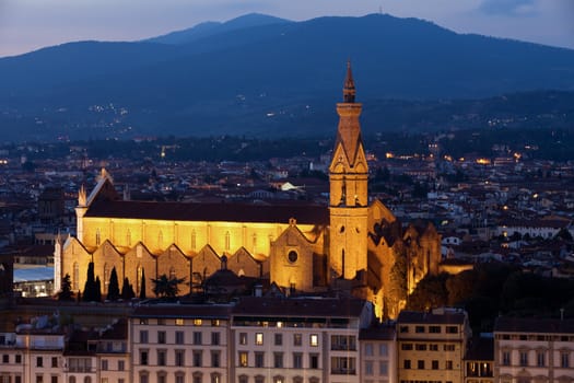 Florence - basilica of Santa Croce.