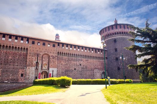 Sforzesco castle, Milan