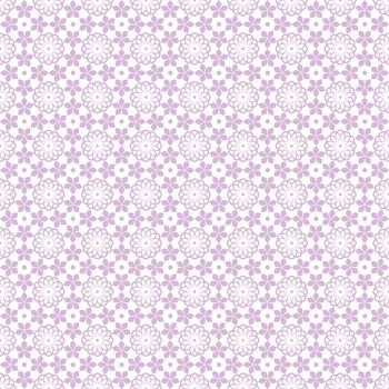 Background of seamless floral pattern