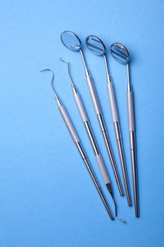 Dental Instruments - Angled Mirror, Group of Objects