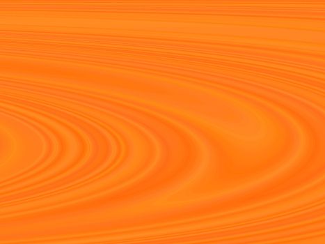 orange background with waves