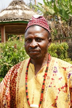 African village chief