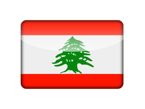 The Lebanese flag
