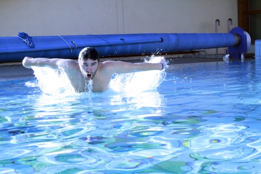sport swimmer