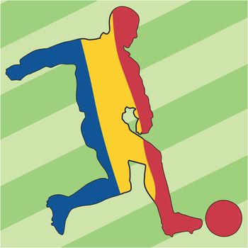Soccer series icon in national colours