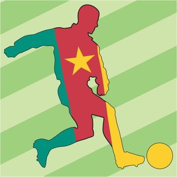 Soccer series icon in national colours