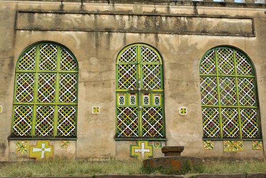 An orthodox church in Ethiopia, Africa