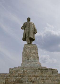 The biggest Lenin's monument in the world