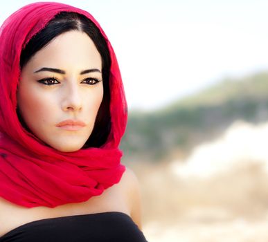Beautiful arabic woman
