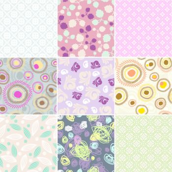 simple seamless patterns
