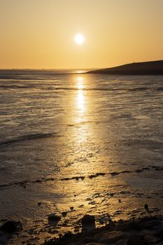 Sunset Wadden Sea