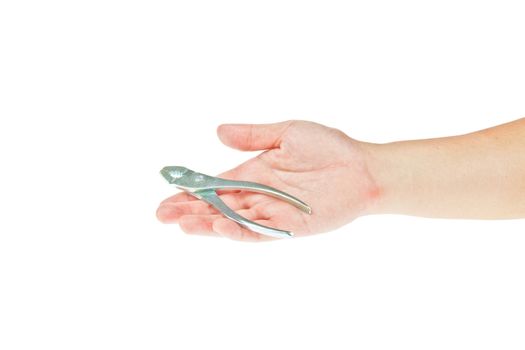Cheap handy pliers with hand