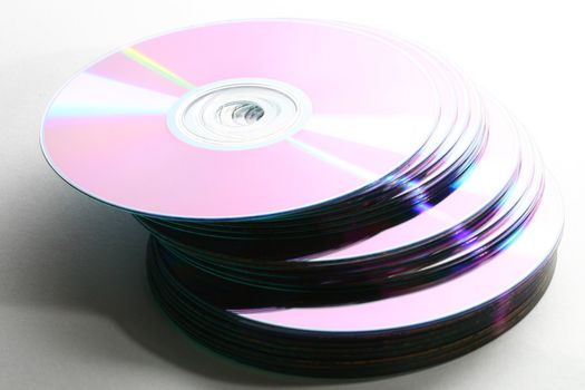 isolated cd disk