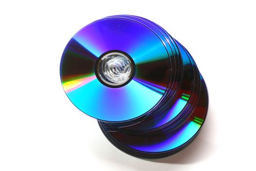 isolated cd disk