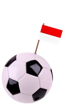 Soccerball or football in Monaco