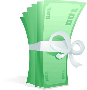 Money Prize Gift / Dollar Bills