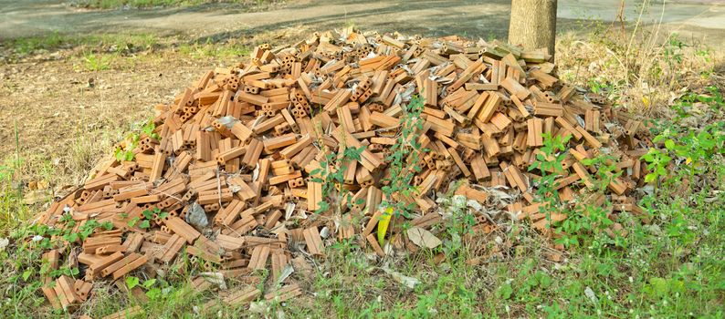 Pile of Discarded Bricks
