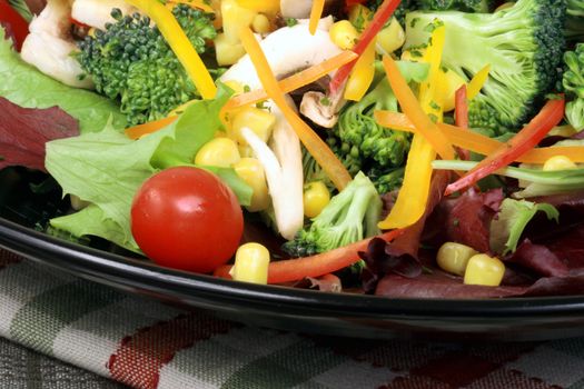 Healthy organic  salad 