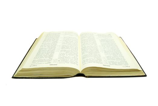  opened bible 