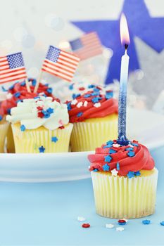 Patriotic Cupcakes 3