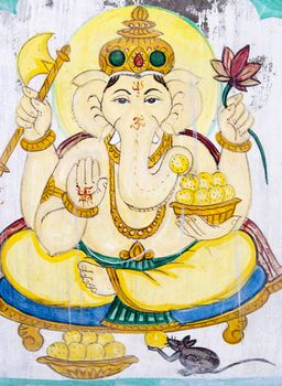 Hindu elephant-headed God.