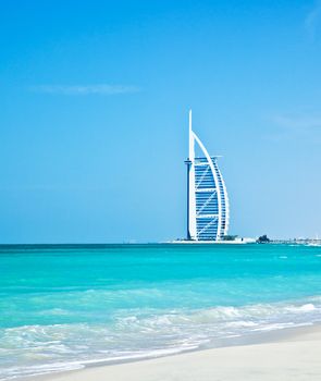 7 star luxury hotel on Dubai beach