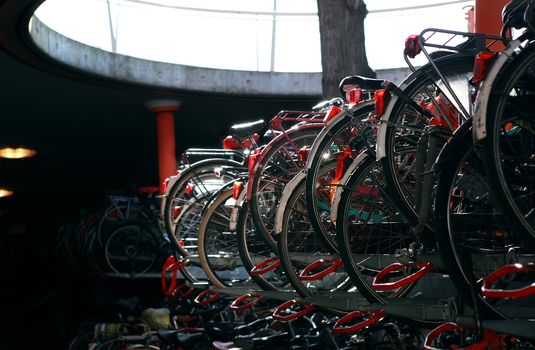 bicycles parking