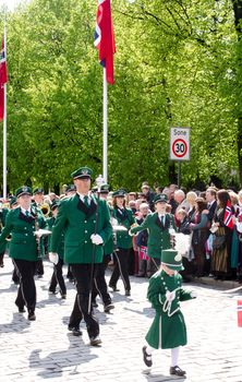 Parade in Oslo on 17th may
