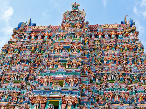 Hindu temple tower