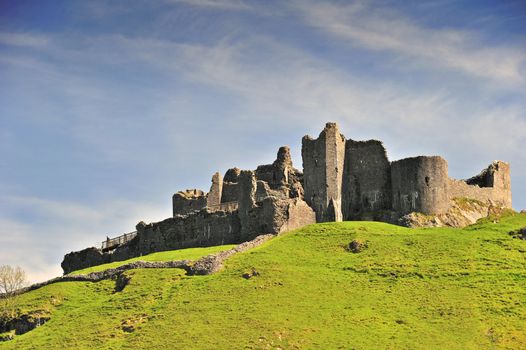 Carreg Cennen Castle in Wales