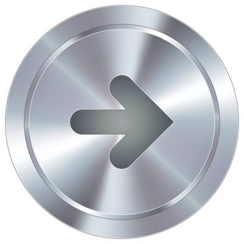 Right arrow industrial button