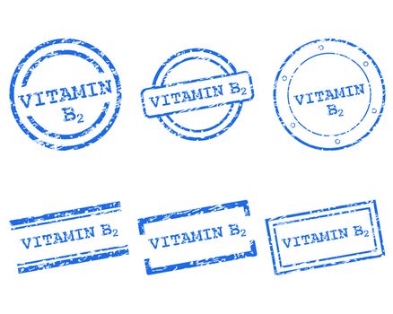 Vitamin B2 stamps