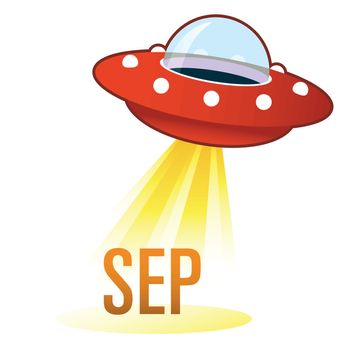 September UFO button