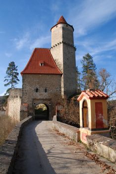 Medieval castle Zvikov