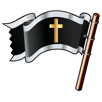 Crucifix pirate flag