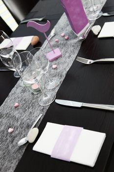 Elegant formal table setting Elegant formal table setting 
